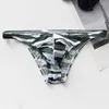 Mutande Bugle Pouch Underwear Mutandine da cow boy da uomo Sexy Vita bassa Stampa Slip traspiranti Smooth Elastic Ice Silk Soft A50