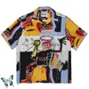 Men's Casual Shirts WACKO MARIA Hawaiian Hipster Short Sleeeve Fashion Shirt T230303