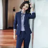 Costumes pour femmes Blazers Pantalon formel Automne Hiver 2023 Costume de bureau pour femmes d'affaires Travail Plus Taille 2 pièces Pantalon Blazer Ensemble Femme 4XL