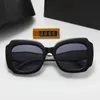 lunettes américaines nouvelles lunettes de soleil pour femmes de la mode haut de gamme noire de protection UV d'été noir