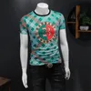 العلامة التجارية الفاخرة 2023 Degisner Men T Shirt طباعة tshirts قصيرة الأكمام غير الرسمية تي شيرت فضفاضة رجال Tee Crewneck كبير الحجم تي شيرت هيب هوب تي شيرت