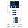 Electronics 18650 LCD Display testers, Battery Testers Capacity Tester Module with Charging Function Type-C Port BatteryTesters Battery Capacity Test Lithium