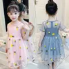 Girl's Dresses Dress Girl Summer 2023 New Children's Clothing Casual Elegant Princess Party Flower Dress 2 To 12 Years Old Kids Casual Clothes R230222