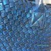 Serpentine Woven handBag Handmade Tote Bag Large Beach Bag One Shoulder Handbag High Grade Mother Bag 230301 66