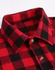 Mężczyzn Casual Shirts ciężka flanelowa koszula z długim rękawem dla mężczyzn regularne dopasowanie 100 bawełny wysokiej jakości podwójna kieszeń rozmiar s do 5xl 230302