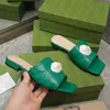 Summer women's sandals designer fashion comfortable slippers low-heeled beach flat shoes with garden