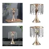 Vases Flower Arrangement Stand Centres de mariage Crystal Dorative Holder Crystal For Holiday Ornement Supplies