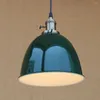 Pendant Lamps 4 Color Loft Modern Industrial Hanging Lamp Vintage E27 LED Lights With Switch For Kitchen Bar Coffee Light Fixtures