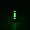 Keychains Tritium Tube Key Chain Titanium Alloy Self-Luminous Pendant Gas Lamp Fluorescent Luminous Life Saving Men Gift