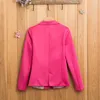 Damespakken EST 2023 Spring Fashion Women 6 Colors Slim Fit Blazer Jackets Coats Inouched Full Sleeve Top Y045