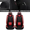 Car Seat Covers Universal Seats Cover PU Leather 5D Detachable Cushion With Pillows For Auto SUV TruckCarCar