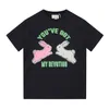 Mens Designer T Shirt Fashion Personality Printing Cotton Mans Tees Street Shorts Sleeve Clothes Hip Hop Tshirts Size S-2XL