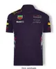 New F1 Team Polo Jersey Verstappen Racing T-Shirt نفس الأسلوب التخصيص