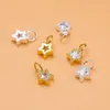 Charms S925 Sterling Silver Japanese Light Luxury Star Pendant Handgjorda DIY Armband Halsband Beaded Accessories