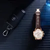 Wristwatches Reef Tiger Quartz Watches Mens Chronograph Wrist Watch Waterproof Reloj Luxury Stainless Steel Montre Homme Clock Moda RGA1669