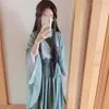 アニメコスチューム中国のアニメ小説The Scum Villain Self Shen Shen QingQiu Cosplay Unisex Hanfu Dress Women Anime Halloween Come Chinese Fan Wig Z0301