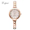 Wristwatches 2023 Top Band Luxury Bangle Women Watches Fashion Rhinestone Quart Wristwatch Dress Bracelet Ladies Watch Clock Zegarek Damski