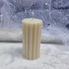 3D Irregular Cylinder Home Decoration Making Supplies Pendulum DIY Aromatherapy Scented Candle Silicone Molds