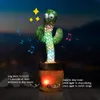 Cactus Danzante 120 Canzoni Novità Giochi Altoparlante Parlare Voce Ripetere Contorcere Danza Cantare Giocattolo Parlare Peluche Peluche per Bambini Regalo di Natale per Adulti