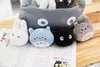 Pluche poppen 8pcslots 4 ontwerpen creatieve pluche speelgoed totoro snack kussen poppen gevuld kawaii mijn buurman totoro speelgoed voor kinderen kinderen cadeaus 230303