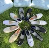 2023 Women Straw Casual Shoes Flat Espadrilles Summer Woman Fisherman Shoes Flat Beach Half Slippers Fashion Loafers Boat Shoes Size 35-41