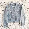 Kvinnorjackor Custom Bride Denim Jacket Pearl Mrs Bachelorette Jean Hen Party Gift Wedding Day Ytterkläder Bridesmaid Personliga rockar 230302