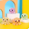 Luminous Fidget Toys Squishy Stress Balls Sensory Stress Relief Cute Foam Octopus Rabbit Set Stress Relief Toy Gift for Kids