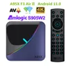 Android 11 A95X F3 Air II TV Box Amlogic S905W2 RGB BT5.0 TVBox 2.4G 5G WIFI 4K HDR 미디어 플레이어 상단 상자 PK TX3 MINI PLUS