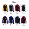 Мужские толстовки Zogaa Brand Stuth-Chirt Kooded Jacket Block Бейсбол Мужские мужики повседневное лоскутное руно спортивное пальто XS-4XL