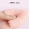 Makeup Sponges Användbara kosmetiska puff ansiktsrengöring Rengöring av fingrar med barnsängar Exfolierande ansikts tvätt djup rengöring