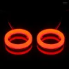 Verlichtingssysteem Andere pc's auto angel ogen led koplamp mist lamp drl overdag hardloop licht auto halo ring 12v 60 mm-10mm hoge kwaliteit roodthe