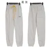 High version rhude autumn winter high street drawstring letter embroidery casual pants