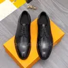 2023 män klädskor designers skor äkta läderbrun svart spänne män casual designer loafers glid på bröllopskor med ruta 38-46
