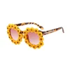 帽子Pudcoco Summer Little Boys Girls Sunglasses Swey Style Daisy Frame Outdoor Ultraviolet-Proof Casual Glasses