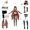 Anime Costumes ROLECOS Dehya Cosplay Come Genshin Impact Cosplay Come Sexy Women Carnival Uniform Halloween Party Outfit Full Set Z0301