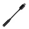 2023 Type-C USB-C MĘŻCZYZNA DO PRZEDNICZNEGO PRZEDNIENIA CELLETOWEGO 3,5 mm Adapter telefonu komórkowego Aux Audio Female Jack dla Samsung Note 10 20 Plus