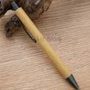 Bamboo Wood Ballpoint ручка экологически чистая бамбуковая шар для писать ручки рекламная компания Custom Logo Signature Ball Prens TH0700