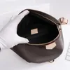 Couro Genuíno Designers De Luxo Sacos De Cintura Cruz Corpo Mais Novo Bolsa Famoso Bumbag Moda Bolsa De Ombro Marrom Bum Fanny Pack Com Três Estilos