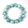 Strand Fashion Larimar Bracelet High Quality Natural Stone Beads 8-17.5 Mm For Women Men Friend Birthday Holiday Gift