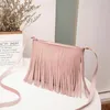 Borse da sera Borsa a tracolla da donna Tassel Messenger Satchel Tote Crossbody Phone Over Mens Small