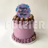 Outros suprimentos para festas de evento 15 cm de bolo de acrílico redondo toppers de círculo esclarecido DIY Topper DIY para ferramentas de decoração de aniversário de casamento 230302