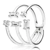 925 zilveren vrouwen fit pandora ring originele hartkroon mode ringen origineel kant van liefde zilveren email