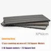 Carpets Large Size 30x60cm Non-Slip Courtyad Outdoor Floor 6 Pcs/Pack Moisture-Proof Wood Plastic Composite Board For Garden Terrace