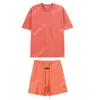 Ess Mens Tracksuit Designer Sportwear Suit Men Woman Two Piece Set 1977 T Shirt Shorts Jogging Streetwear Clothes