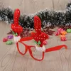 Decoração de festa Novelty Christmas Dreck Dress Funny Glasses Boldy com pequenos óculos de sol de mãos vestidos de fantasia