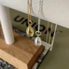 Authetikal 925 Sterling Silber Halsklearbewohner feinen Schmuck Mini Wasserdropfen Anhänger Halsketten für Frauen