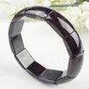 Strand Sud-Africain Véritable Naturel Sugilite Bracelet Pour Femmes Rectangle Perles Bijoux Femme Bracelets porte-bonheur