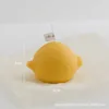 1pc Lemon Shape Scented Handmade Fruit Candle Natural Fragrance Home Decoration