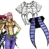 Anime Kostüme JOJO5 Anime JoJo's Bizarre Adventure Golden Wind Diavolo Cosplay Come Lingerie King Crimson Lace Body Suit Party Unterwäsche Z0301