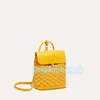 مصمم مزدوج الكتف المدارس المدارس Alpin Mini Women's Schoolbag Luxury Women Crossbody Bag Gy Clutch Men Schoolbag Pocket Alma BB Bast